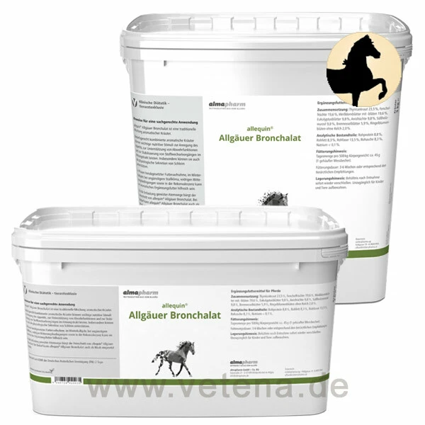 Allequin Allgäuer Bronchalat Pferd 3 Allequin Allgäuer Bronchalat Pferd