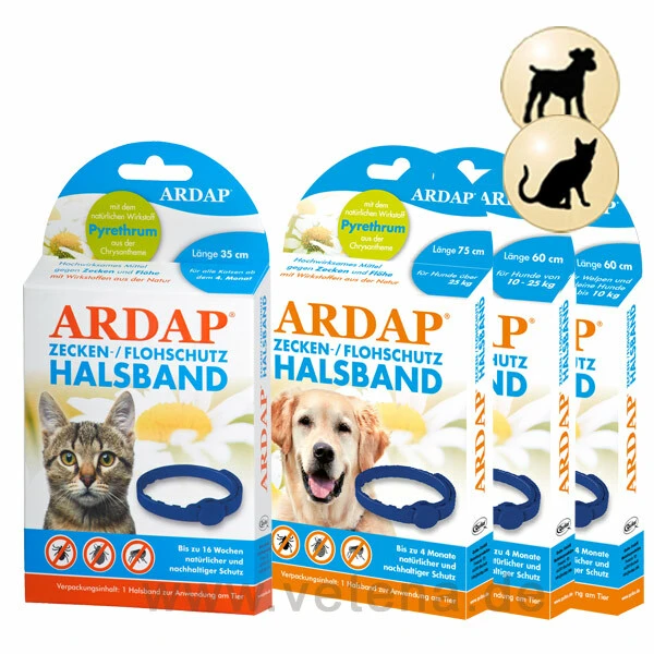 ARDAP Zecken- Und Flohschutzhalsband 3 ARDAP Zecken- Und Flohschutzhalsband