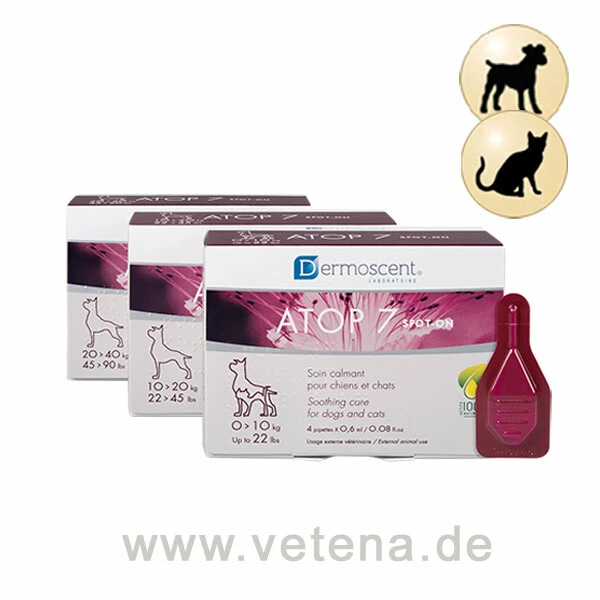 Dermoscent ATOP 7 Spot-on Für Hunde & Katzen 3 Dermoscent ATOP 7 Spot-on Für Hunde & Katzen