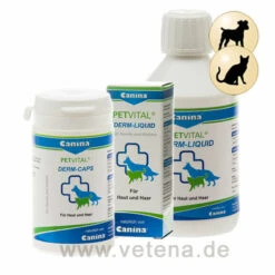 Canina Petvital Derm-Caps & Derm-Liquid