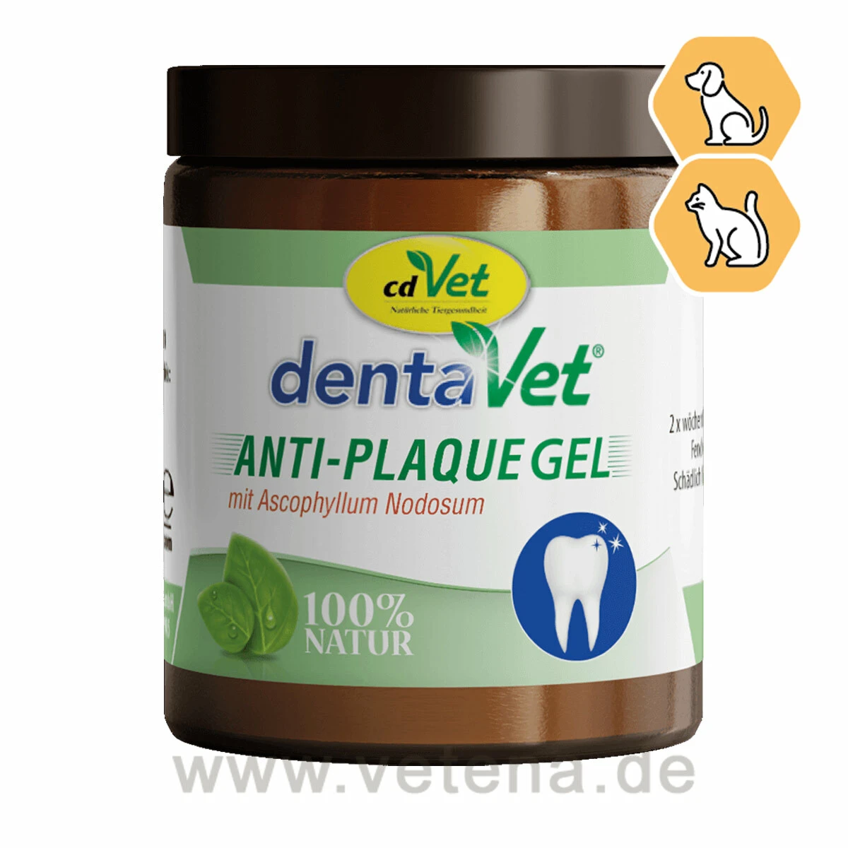 CdVet DentaVet AntiPlaque Gel Für Hunde & Katzen 3 CdVet DentaVet AntiPlaque Gel Für Hunde & Katzen