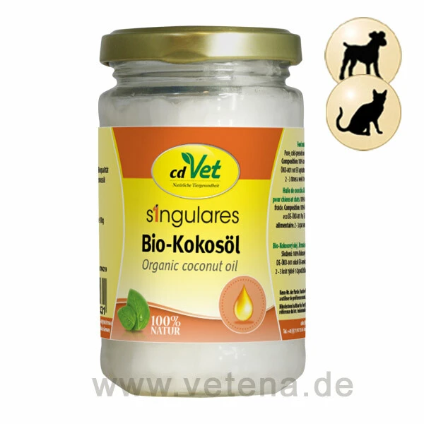 CdVet Singulares Bio-Kokosöl 3 CdVet Singulares Bio-Kokosöl