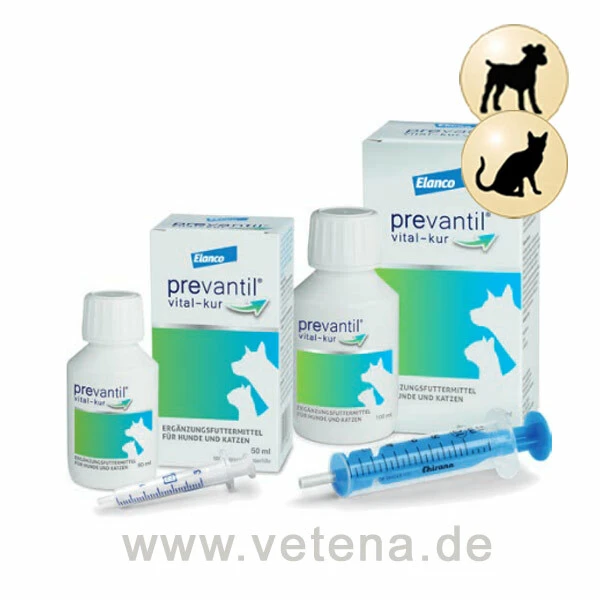 Prevantil Vital-Kur Hund & Katze 3 Prevantil Vital-Kur Hund & Katze