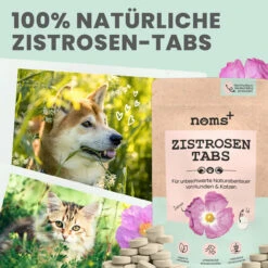 Noms+ Zistrosen Tabs Für Hunde & Katzen -Vetena Verkäufe nomsplus zistrosen tabs hunde katzen6