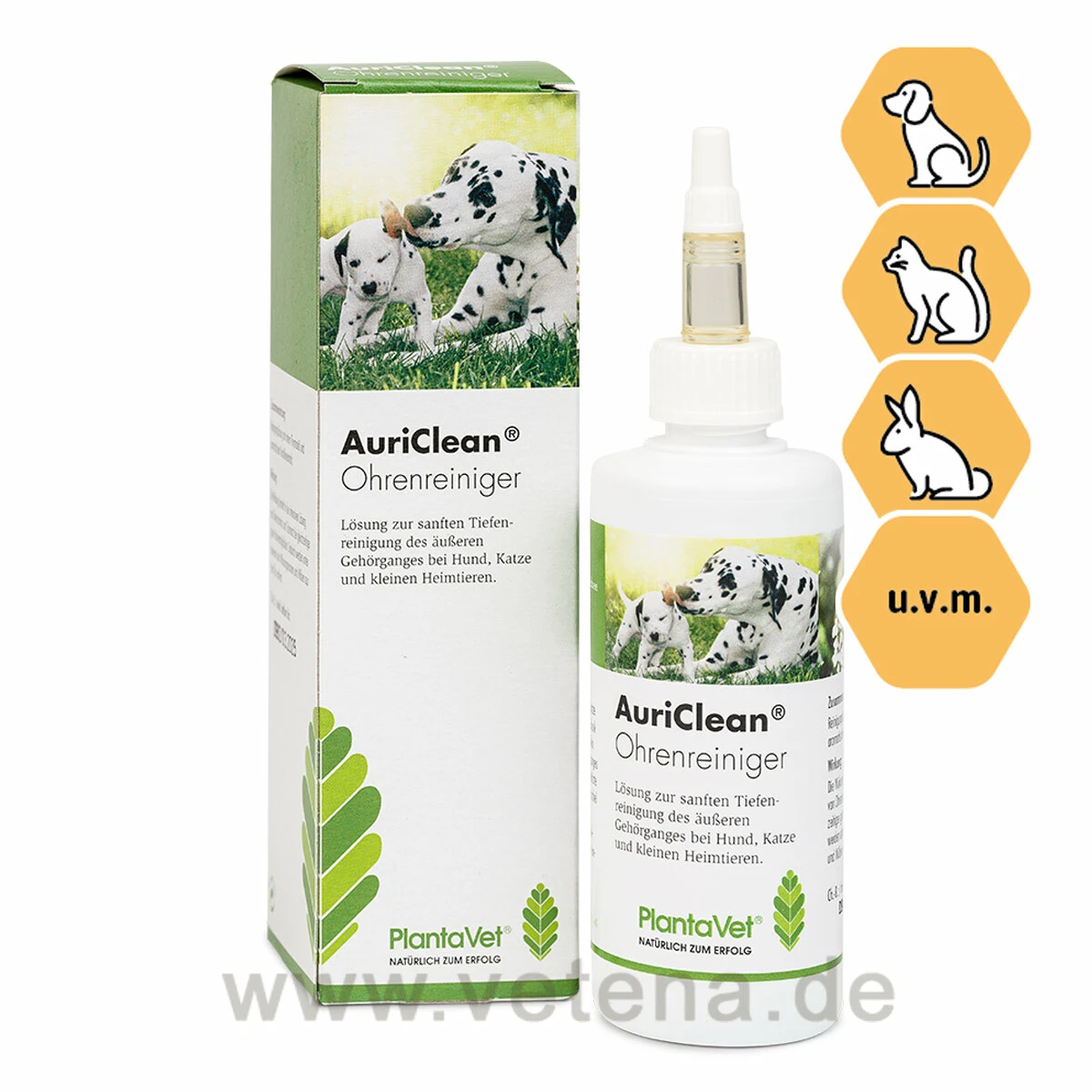 PlantaVet AuriClean Ohrreiniger Für Heimtiere 3 PlantaVet AuriClean Ohrreiniger Für Heimtiere