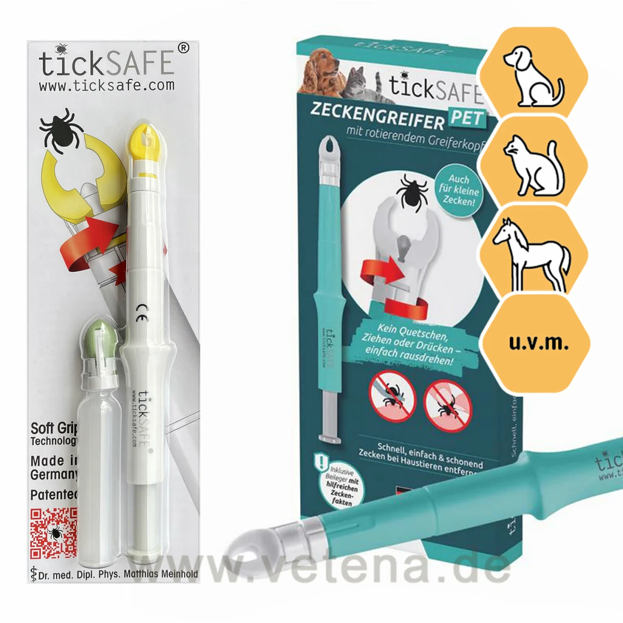 TickSAFE Zeckengreifer 3 TickSAFE Zeckengreifer